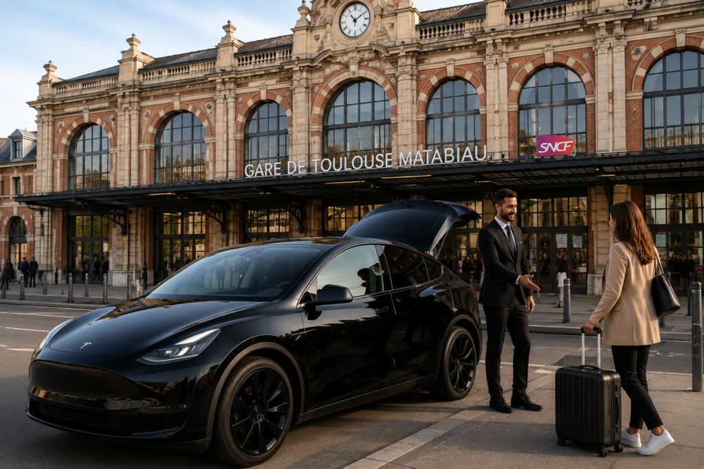 chauffeur privé gare Toulouse Matabiau